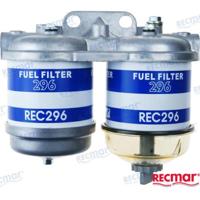 REC296TWIN - DUBBEL BRANDSTOFFILTER