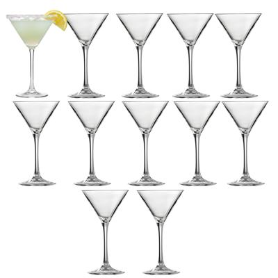 Vicrila Martini glazen set - 12x - glas - 14 cl - cocktail glas Vicrila Martini glazen set - 12x - glas - 14 cl - cocktail glas