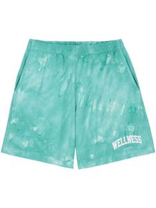 Sporty & Rich short Wellness à motif tie-dye - Gris