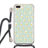 Spiegeleitjes: iPhone 8 Plus Transparant Hoesje met koord