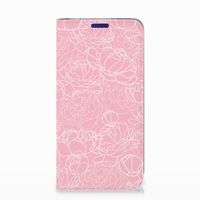 Samsung Galaxy S10e Smart Cover White Flowers