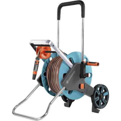 GARDENA GARDENA Schlauchwagen CleverRoll M Easy Set 18517-20 Slangwagen 13 mm 20 m 1/2 inch 1 stuk(s) Turquoise, Oranje, Grijs
