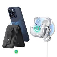 Cyber FlickLock Everyday-Carry Bundle for AirPods Pro (2023/2022/2019) - Silver