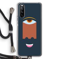 Mono M: Sony Sony Xperia 10 III Transparant Hoesje met koord