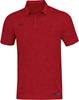 JAKO 6329 Polo Premium Basics - Rood Gemeleerd - XXL