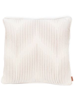Missoni Home coussin Ande à motif zigzag - Tons neutres