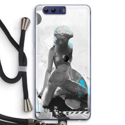 I will not feel a thing: Honor 9 Transparant Hoesje met koord