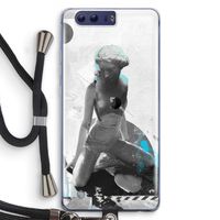 I will not feel a thing: Honor 9 Transparant Hoesje met koord