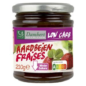 Damhert Confituur aardbei low carb