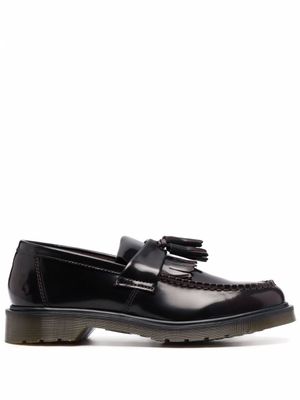 Dr. Martens mocassins Adrian à glands - Rouge