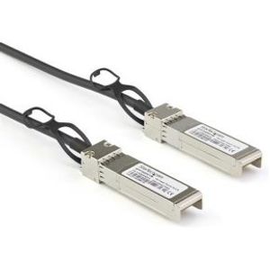 StarTech.com DACSFP10G2M Glasvezel kabel 2 m SFP+ Zwart