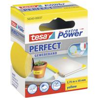 tesa PERFECT 56343-00037-03 Textieltape tesa extra Power Geel (l x b) 2.75 m x 38 mm 1 stuk(s)