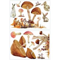 RoomMates muursticker Mushroom junior 83,51 x 127 cm - thumbnail