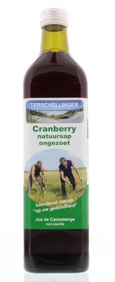 Terschellinger Cranberrysap puur ongezoet (750 ml)