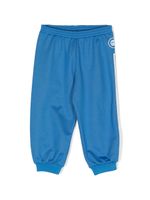 Gucci Kids pantalon de jogging à motif GG - Bleu