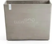 Ecopots Plantenbak Paris op Wielen Taupe 85cm