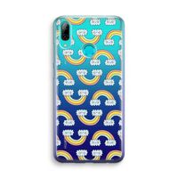 Regenboog: Huawei P Smart (2019) Transparant Hoesje