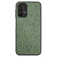 Samsung Galaxy A23 hoesje - Green confetti