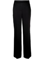 JOSEPH Tova satin-finish silk trousers - Noir - thumbnail