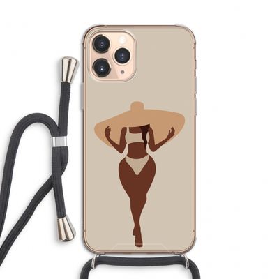 Let's get salty: iPhone 11 Pro Transparant Hoesje met koord