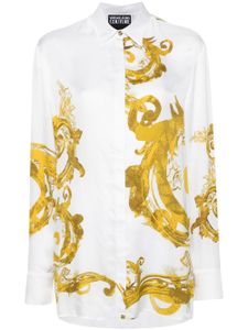 Versace Jeans Couture t-shirt Watercolour Couture en coton - Blanc