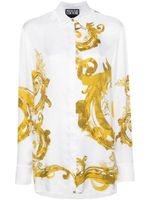 Versace Jeans Couture t-shirt Watercolour Couture en coton - Blanc - thumbnail