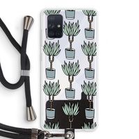 Boompje: Samsung Galaxy A71 Transparant Hoesje met koord Boompje: Samsung Galaxy A71 Transparant Hoesje met koord