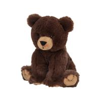 Nature planet beer knuffel - bruin - stof/pluche - 16 cm - dier - beren