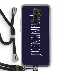Joengneuh!: Xiaomi Redmi 9 Transparant Hoesje met koord