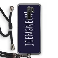 Joengneuh!: Xiaomi Redmi 9 Transparant Hoesje met koord