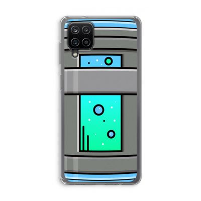 Chug Bottle: Samsung Galaxy A12 Transparant Hoesje