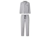 LIVERGY Heren pyjama (XL (56/58), Navy chambray)