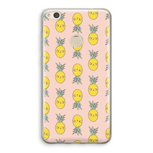 Ananas: Huawei Ascend P8 Lite (2017) Transparant Hoesje
