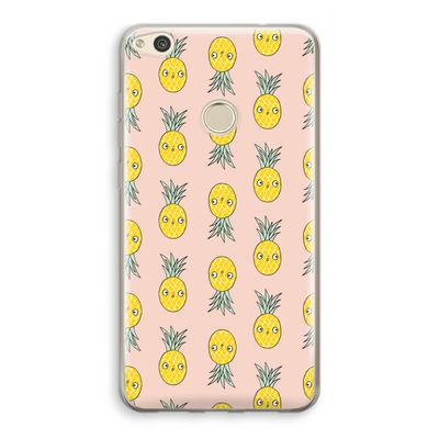 Ananas: Huawei Ascend P8 Lite (2017) Transparant Hoesje