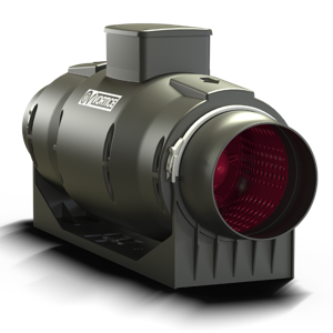 Vortice Buisventilator Lineo 150 &apos;quiet&apos; - Aansluiting 150mm - 3 Standen Aan/uit