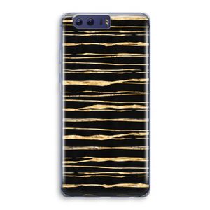 Gouden strepen: Honor 9 Transparant Hoesje
