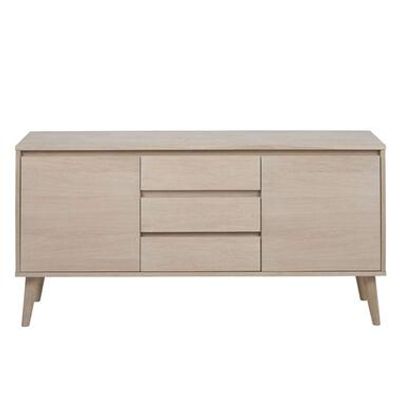 Dressoir Ulfborg - eikenkleur - 40x150x75 cm
