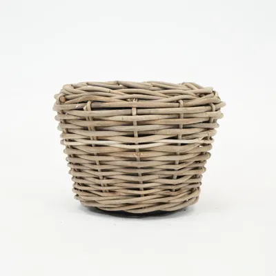 Drypot rond grijs d57h43cm