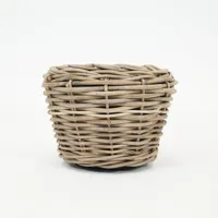 Drypot rond grijs d57h43cm