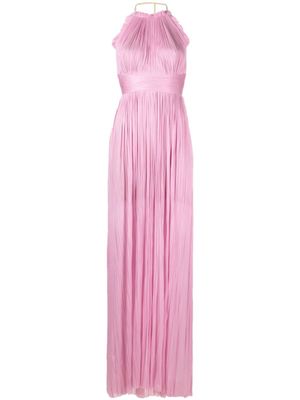 Maria Lucia Hohan robe Summer à design plissé - Rose