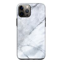 Witte marmer: iPhone 12 Pro Tough Case