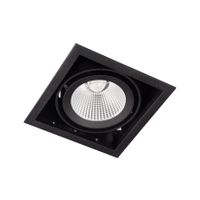 BR0035 LED-inbouwspot 12.6W 2700K Dimbaar Zwart