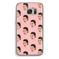Ugly Cry Call: Samsung Galaxy S7 Transparant Hoesje