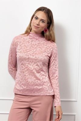 Reagan lace top - dusty pink - 13258