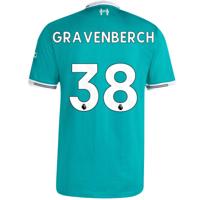 adidas Liverpool Gravenberch 38 Derde Shirt Authentic 2025-2026