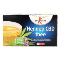 Lucovitaal Hennep CBD thee 20 Zakjes
