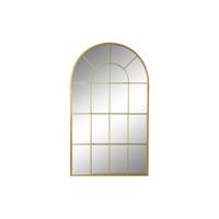 Wandspiegel DKD Home Decor Kristal Gouden Ramen Ijzer (70 x 2,5 x 120 cm)
