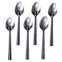 DID Theelepels - 6x st - 15 cm - roestvrijstaal - dessertlepels - bestekset lepels