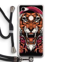 Tiger and Rattlesnakes: Pixel 3 Transparant Hoesje met koord
