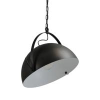 Masterlight Landelijke hanglampLarino 50 retro zwart met wit - 2197-30-06-B-K